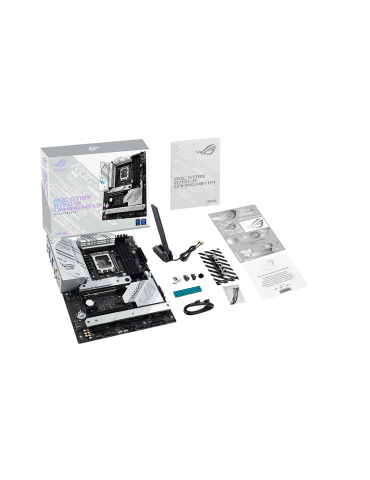 Дънна платка Asus ROG STRIX B760-A GAMING WIFI, LGA1700 ATX, 4x DDR5, PCIe 5.0, WiFi 6E, 3x M.2, Aura Sync RGB