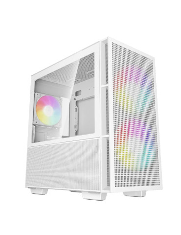 Геймърски компютър ION CH360 WHITE ARGB с процесор Intel Core i5-14600KF, видео карта MSI RTX 5060 Ti 8GB GDDR7, RAM памет Kingston 32GB (2x16GB) DDR5 6000MHz CL30 FURY Beast White RGB, SSD диск 1TB, Wi-Fi 6E, Bluetooth