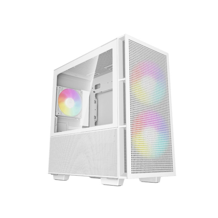 Геймърски компютър ION CH360 WHITE ARGB с процесор Intel Core i5-14600KF, видео карта MSI RTX 5060 Ti 8GB GDDR7, RAM памет Kingston 32GB (2x16GB) DDR5 6000MHz CL30 FURY Beast White RGB, SSD диск 1TB, Wi-Fi 6E, Bluetooth