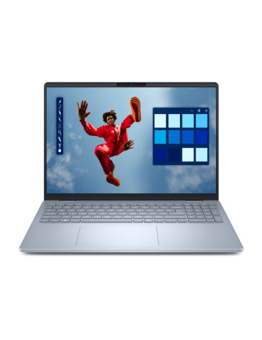 Лаптоп Dell 16 Plus DB16250, Intel Core Ultra 9 288V, 16.0" 2.5K (2560x1600) Mini-LED Touch HDR 600 90Hz, 32GB LPDDR5x RAM, 1TB SSD, Intel Arc, FHD Cam and Mic, Wi-Fi 7, FPR, Backlit Kb, Win 11 Pro, Ice Blue - DB16250_LNL_208