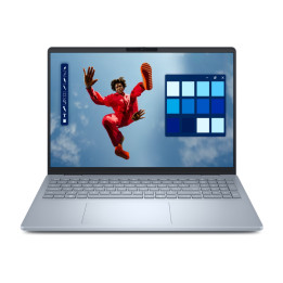 Лаптоп Dell 16 Plus DB16250, Intel Core Ultra 7 258V, 16.0" FHD  (1920x1200) Touch WVA 300nits, 32GB LPDDR5x RAM, 1TB SSD, Intel Arc, FHD Cam and Mic, Wi-Fi 7, FPR, Backlit Kb, Win 11 Pro, Ice Blue - DB16250_LNL_201