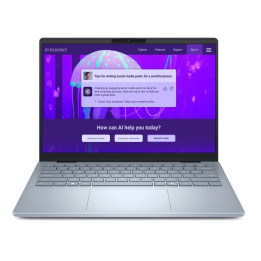 Лаптоп Dell 14 Plus DB14250, Intel Core Ultra 7 258V, 14" 16:10 2.5K (2560x1600) IPS 300nits WVA AG, 32GB LPDDR5X RAM, 1TB SSD, Intel Arc, FHD and Mic, Wi-Fi 7, Backlit Kb, Win 11 Pro, Ice Blue - DB14250_LNL_202