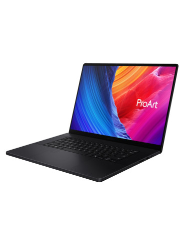 Лаптоп Asus Pro Art, H7606WP-ME011X, AMD Ryzen AI 9 HX 370, up to 50TOPS, 16" WQUXGA (3840X2400) 16:10  OLED 16:10, 64GB LPDDR5X RAM, 4TB SSD, NVIDIA GeForce RTX 5070 8GB GDDR6, Win 11 Pro, Black - 90NB15K1-M002D0