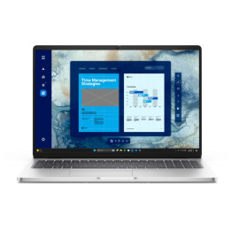 Лаптоп Dell Pro 16 PC16250, Intel Core Ultra 5 235U vPro(R), 16" FHD (1920x1200) 300nits AG, 16GB DDR5 RAM 512GB SSD, Intel Graphics, FHD HDR IR Cam and Mic, Wi-Fi 6E, FPR, Backlit Kb, Win 11 Pro, Silver - BTO105_PC16250_EMEA