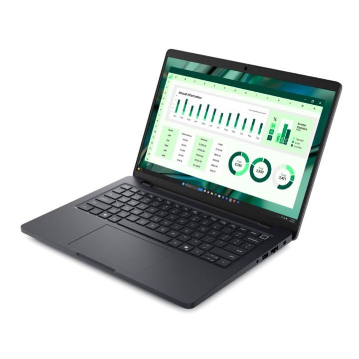 Лаптоп Dell Pro Max 14 MC14250, Intel Core Ultra 7 255H, 14.0" FHD (1920x1200) 300nits AG, 16GB DDR5 RAM, LPCAMM, 512GB SSD, UMA Graphics, FHD IR Cam, and Mic, Wi-Fi 7, FPR, Backlit Kb, Win 11 Pro, Magnetite - BTO111_MC14250_EMEA