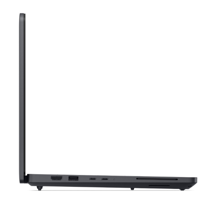 Лаптоп Dell Pro Max 14 MC14250, Intel Core Ultra 7 255H, 14.0" FHD (1920x1200) 300nits AG, 16GB DDR5 RAM, LPCAMM, 512GB SSD, UMA Graphics, FHD IR Cam, and Mic, Wi-Fi 7, FPR, Backlit Kb, Win 11 Pro, Magnetite - BTO111_MC14250_EMEA