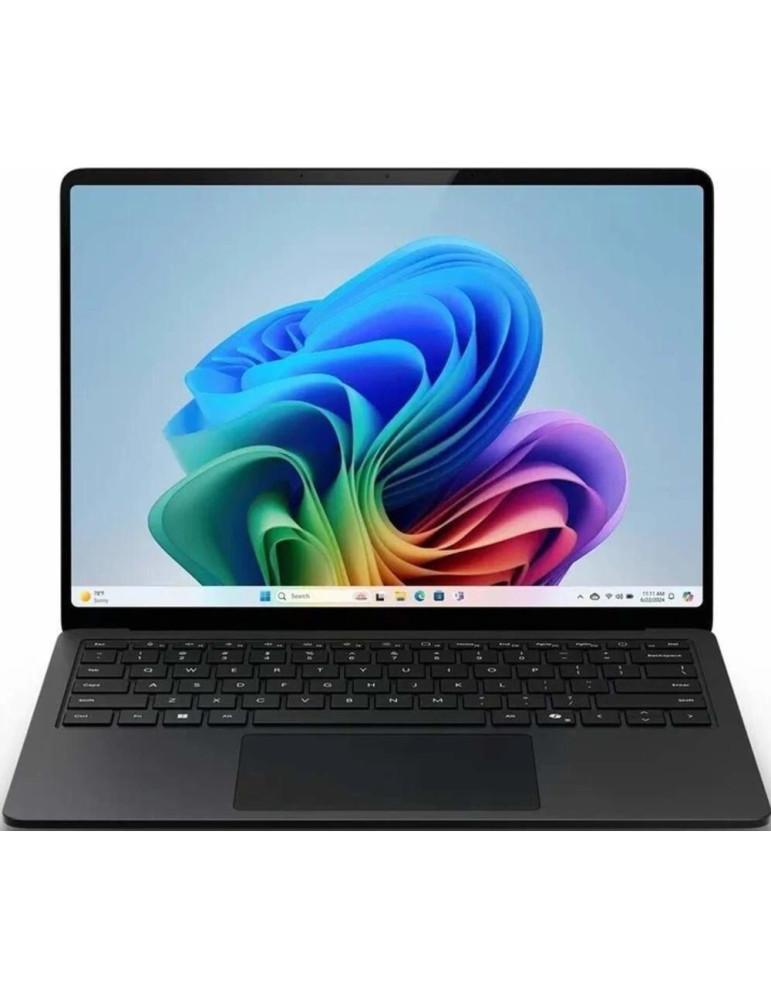 Лаптоп Microsoft Surface Laptop 7 13, 8" C10/16/512 Con 13, 8", 2304 x 1536, Win 11 Home, ENG/INT, EMEA, COPILOT  PC, Snapdragon X Plus, Graphite - ZGM-00060