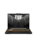 Лаптоп Asus TUF F16 FX607VU-RL091, Inte Core i7-13620, 16" FHD(1920 x 1200) 16:9 144Hz, 16GB DDR5 RAM, 1TB SSD, RTX40506GB GDDR6, Wi-Fi 6(802.11ax)Backlit Chiclet KBD 1-Zone RGB, no OS, Mecha Gray - 90NR0N06-M007H0