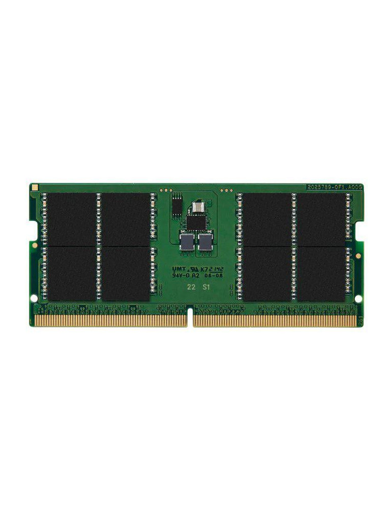 RAM памет Kingston 32GB 5600MHz DDR5 CL46 SODIMM 2Rx8 - KVR56S46BD8-32