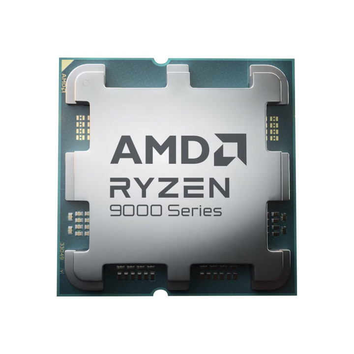 Процесор AMD Ryzen 7 9700X 5.5GHz AM5 8C/16T 65W 40MB, без охладител и оригинална опаковка - 100-000001404
