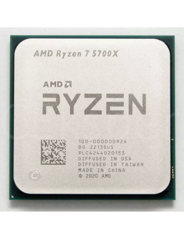 Процесор AMD Ryzen 7 5700X, AM4, 8 Cores, 16 Threads, 3.4GHz(Up to 4.6GHz), 36MB Cache, 65W, MPK - 100-100000926SPK