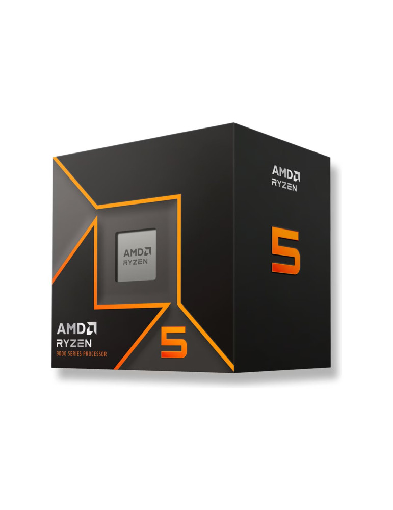 Процесор AMD Ryzen 5 9600 5.2GHz AM5 6C/12T 65W 38MB, Wraith Stealth Cooler, Box - 100-100000718BOX