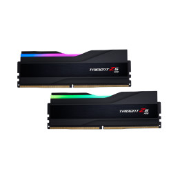 RAM памет G.SKILL 64GB(2x32GB) DDR5 PC5-48000 6400MHz CL32 Trident Z5 RGB Black - F5-6400J3239G32GX2-TZ5RK