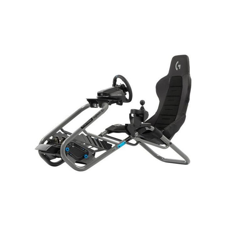 Геймърски стол Playseat Trophy Logitech G Edition, Сив - G.00320