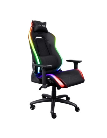 Геймърски стол TRUST GXT719 Ruya RGB Gaming Chair Black - 25185