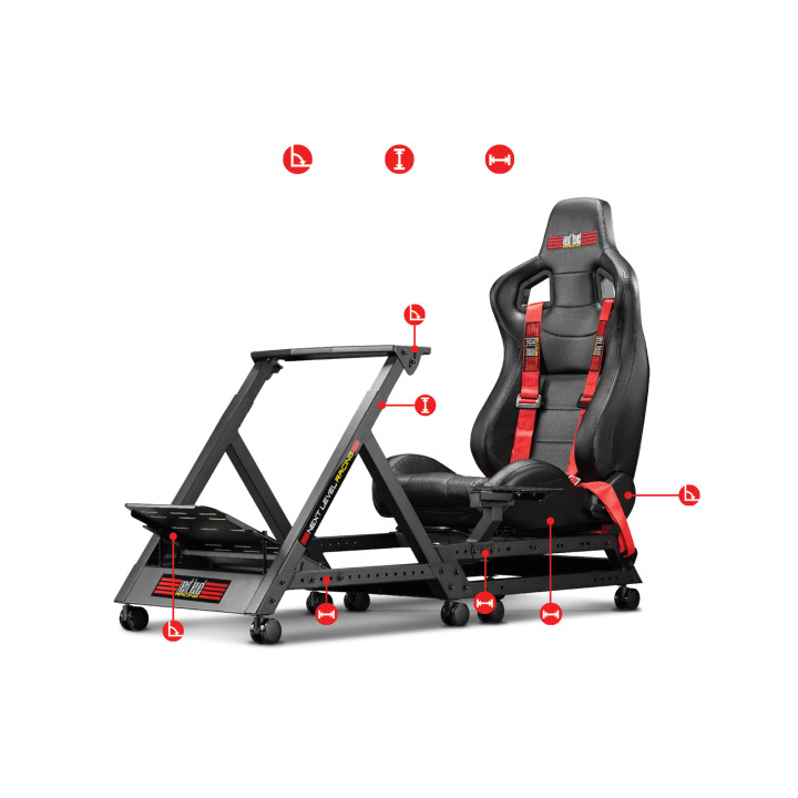 Геймърски стол Next Level Racing Cockpit Racing Simulator GT Track - NLR-S009