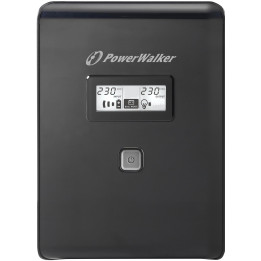 Токозахранващо устройство Powerwalker VI 2000 LCD, 2000VA, Line Interactive - POWER-UPS-VI2000LCD