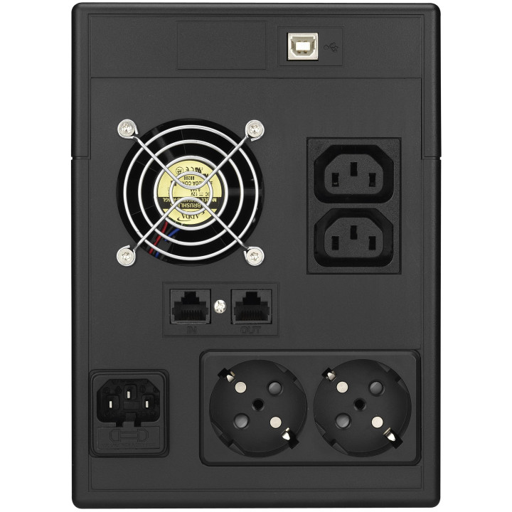 Токозахранващо устройство Powerwalker VI 2000 LCD, 2000VA, Line Interactive - POWER-UPS-VI2000LCD