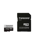 SD карта Transcend 512GB micro SD w/ adapter UHS-I U3, High Endurance - TS512GUSD350V