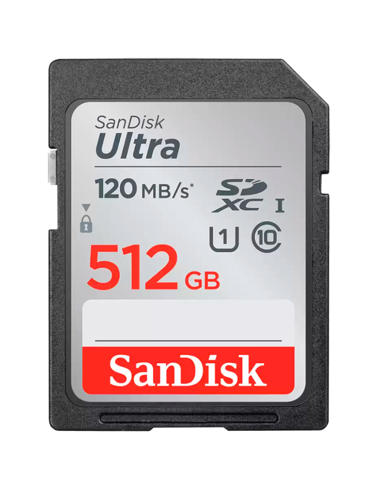 SD карта SanDisk Ultra 512GB SDXC Memory Card 150MB/s - SDSDUNC-512G-GN6IN