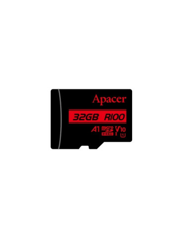 SD карта Apacer карта SD карта MicroSDHC 64GB UHS-I Class10, Adapter - AP32GMCSH10UB-R
