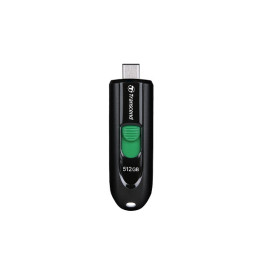 Флаш памет Transcend 512GB, USB3.2, Pen Drive, Type-C, Capless, Black - TS512GJF790C