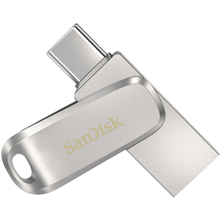 Флаш памет SanDisk 512GB Ultra Dual Drive Luxe USB Type-C - SDDDC4-512G-G46