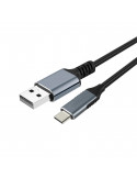 Кабел  VCom USB 3.1 type C / USB 2.0 AM Black - CU405M-1.8m