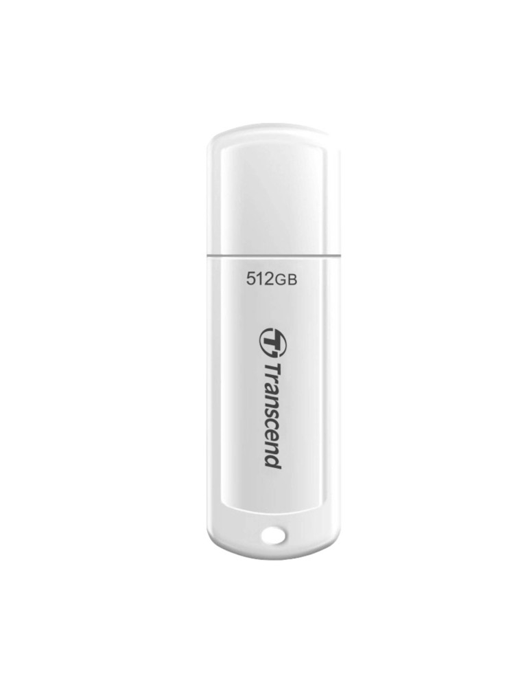 Флаш памет Transcend 512GB, USB3.1, Flash Drive, Capless, White - TS512GJF730