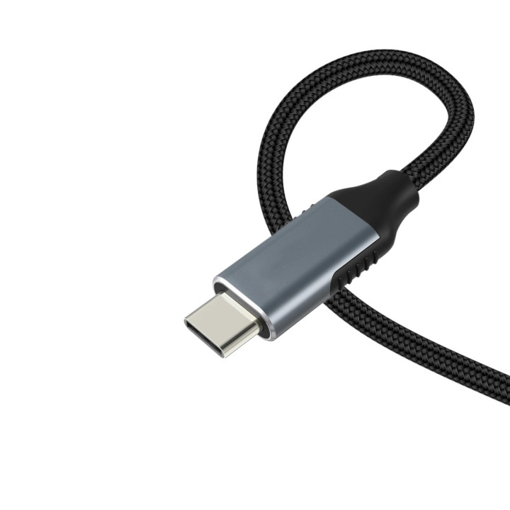 Кабел  VCom USB 3.1 type C / USB 2.0 AM Black - CU405M-1.8m