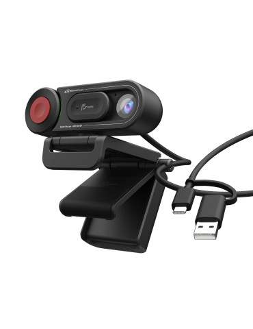 Web камера j5create JVU250, 4K UltraHD, Микрофон Автоматичен и ръчен фокус