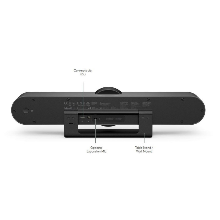 Видеоконферентна камера Logitech MeetUp, 4K Ultra HD video, USB3.0 - 960-001102