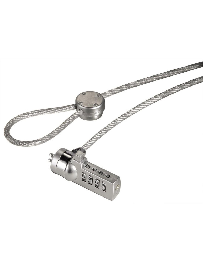 Цифрово заключващо устройство за лаптоп HAMA Light, 180 cm, Прозрачен - 11788