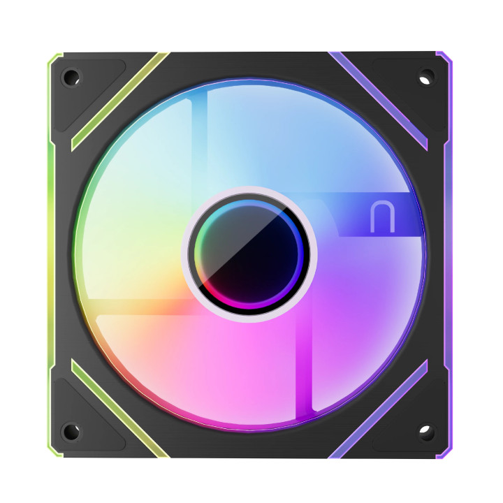 Вентилатор 1stPlayer FC7 120mm, Infinity Mirror ARGB - Black - FAN-FC7-BK