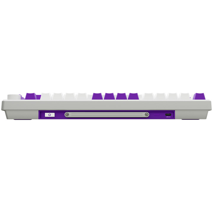 Геймърска клавиатура LORGAR KBP7075W, Wireless 75% Mechanical Gaming Keyboard Pro, White, EN layout - LRG-KBP7075W-WH-US