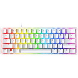 Геймърска клавиатура Razer Huntsman Mini White, Linear Optical Switch - RZ03-03390400-R3M1