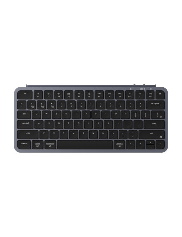 Безжична клавиатура Keychron B1 Pro Ultra-Slim Space Gray - B1P-K1
