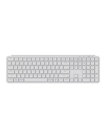 Безжична клавиатура Keychron B6 Pro Ultra-Slim - Ivory White - B6P-K8