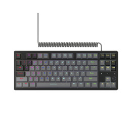 Геймърска механична клавиатура Lorgar Azar 514TKL, RGB, black, EN layout - LRG-GK514TKL-BK-US