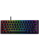 Геймърска механична клавиатура Razer Huntsman Mini - Clicky Optical (Purple Switch), US, Black - RZ03-03390100-R3M1