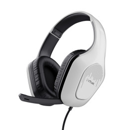 Геймърски слушалки TRUST GXT415 Zirox Headset White - 25147