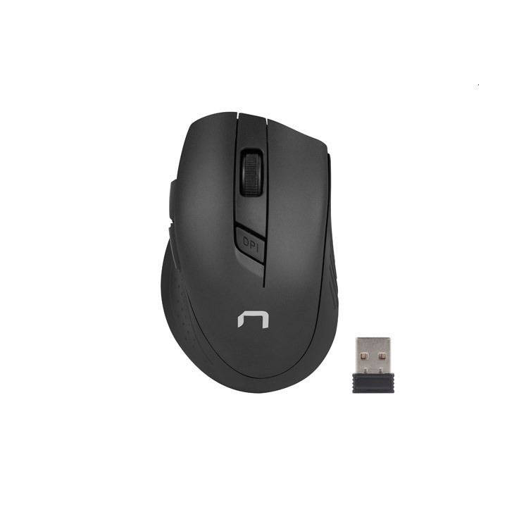 Безжичен комплект клавиатура и мишка Natec, Wireless, US Layout - NZB-1440