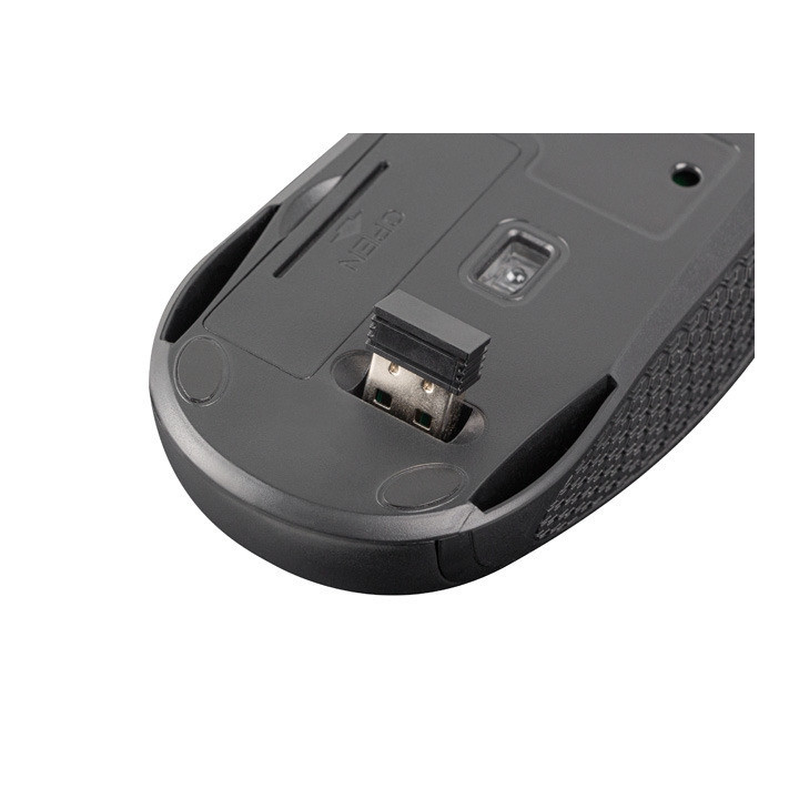 Безжичен комплект клавиатура и мишка Natec Black Squid, Wireless, US Layout - NZB-1989