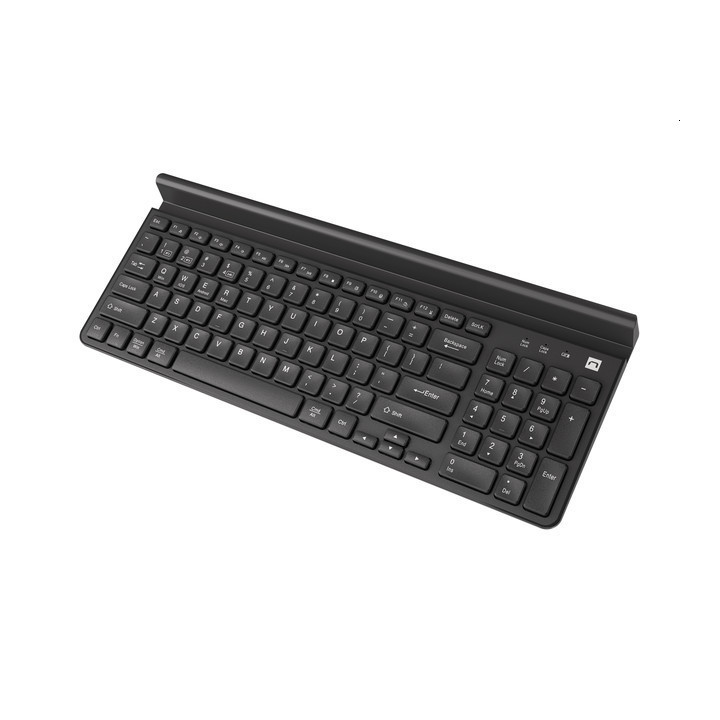 Bluetooth комплект клавиатура и мишка Natec Keyboard Felimare US Layout Wireless Bluetooth   2.4 GHz Slim Pnone/Tablet Holder, Black - NKL-1973