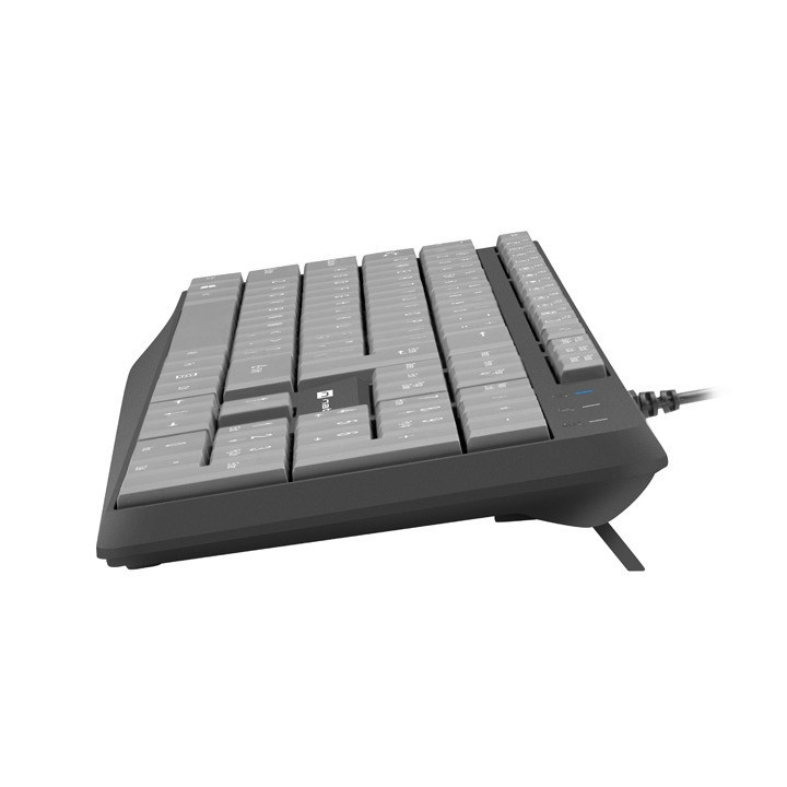 Клавиатура Natec Nautilus SLIM, Black-Grey, US layout - NKL-1507