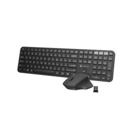 Bluetooth комплект клавиатура и мишка Natec Octopus, US Layout, Wireless Bluetooth   2.4 GHz, USB - NKL-1998
