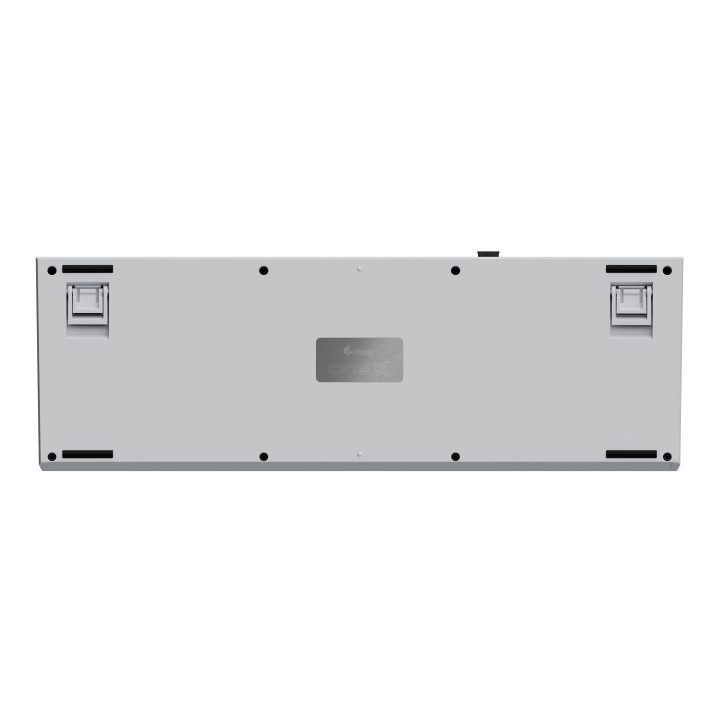 Професионална геймърска механична клавиатура Ducky One X Wireless White - Ducky AI Switches [Linear], Bluetooth, 2.4 - DKON2408AST3-DAUSPDOECL2WW1