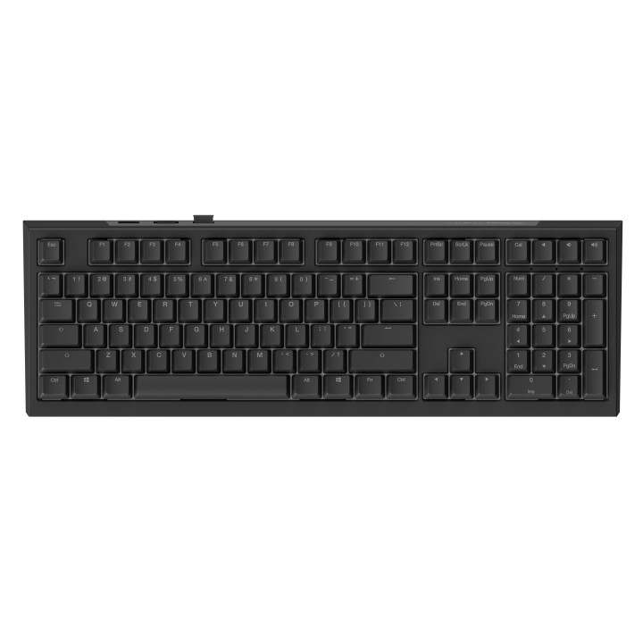 Професионална геймърска механична клавиатура Ducky One X Wireless Black - Ducky AI Switches [Linear], Bluetooth, 2.4 - DKON2408AST3-DAUSPDOECL1AS1