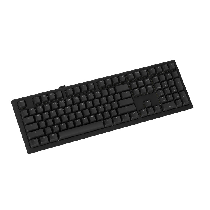 Професионална геймърска механична клавиатура Ducky One X Wireless Black - Ducky AI Switches [Linear], Bluetooth, 2.4 - DKON2408AST3-DAUSPDOECL1AS1