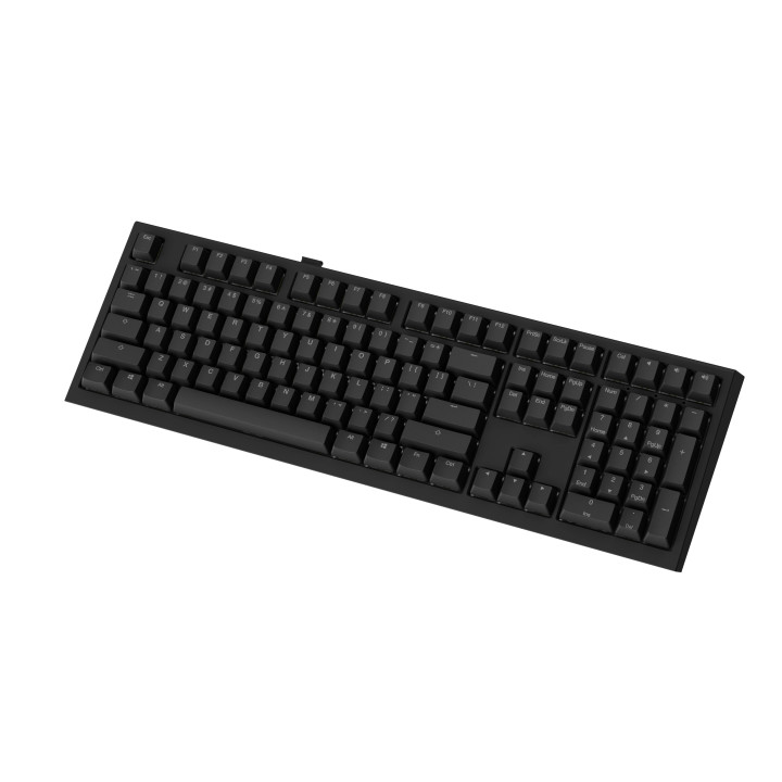 Професионална геймърска механична клавиатура Ducky One X Wireless Black - Ducky AI Switches [Linear], Bluetooth, 2.4 - DKON2408AST3-DAUSPDOECL1AS1